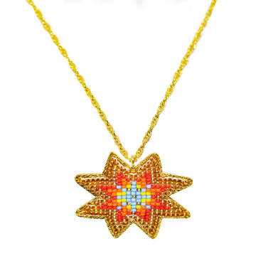 Fire Star Necklace - YUMAJAI